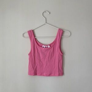 ONLY Pink Crop Tank Top